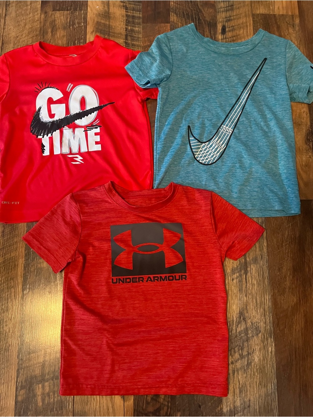 Nike and Under Armour Performance Tee Lot  - Logo Short Sleeve